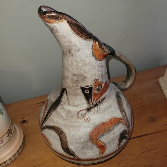 Vintage Native America Wedding Pitcher - Picture 6 of 9